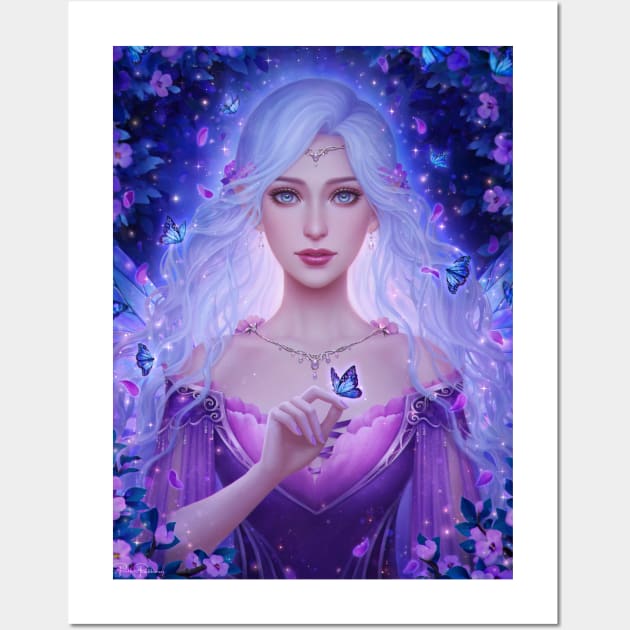 Queen of the Fairies Wall Art by Midorisa Art